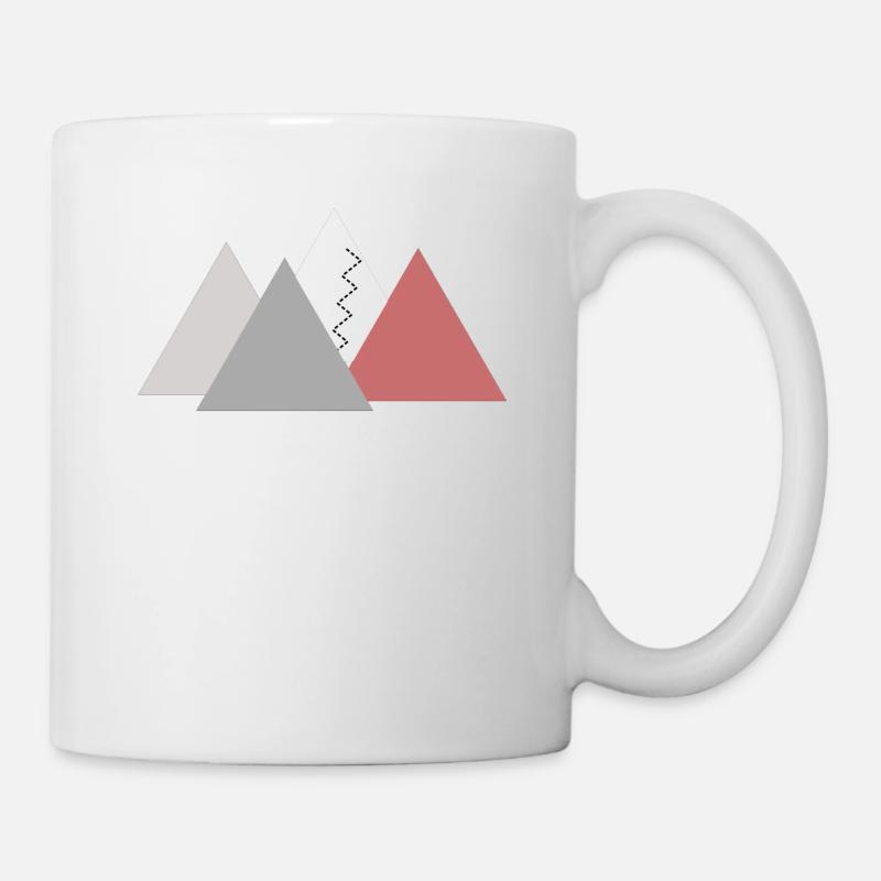 Mountains; mountains - Mug - white