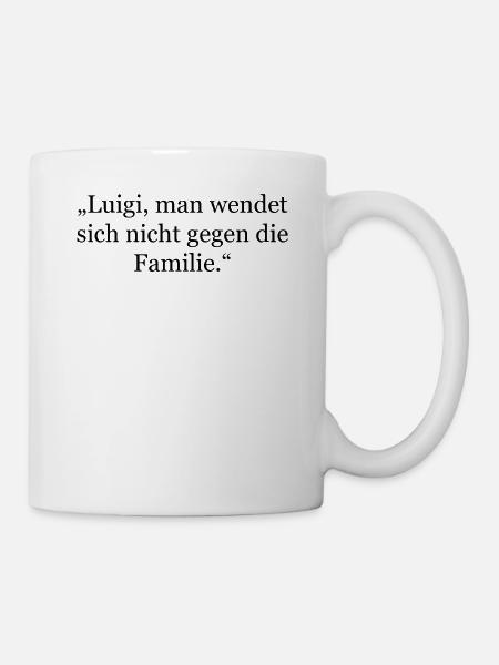 Don Detail Luigi - Tasse - Weiß