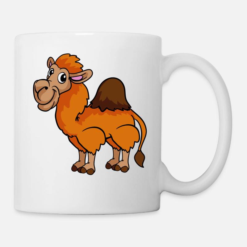 Dromadaire de dromadaire - Mug blanc - blanc