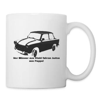  Nur Männer aus Stahl - Tasse - Weiß - Rechts
