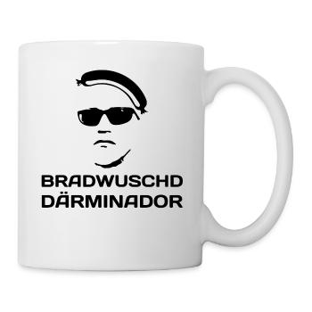 The Bradwuschd Därminador - Tasse - Weiß - Rechts