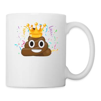 Its My Birthday Poop Emoticon - Mug blanc - blanc - Droite
