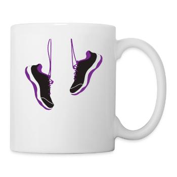 Cool Running Shoes Runner - Tasse - Weiß - Rechts