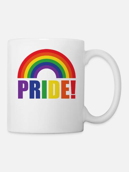 Pride Rainbow | LGBT | gift idea - Mug - white
