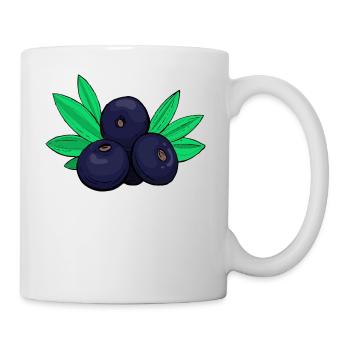 Acai Beeren Kohlpalme Beere - Tasse - Weiß - Rechts