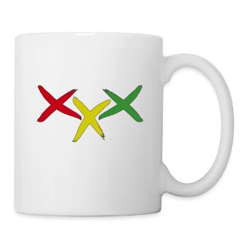 XXX RASTA - Tasse - Weiß - Rechts