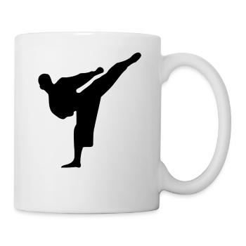 Kampfsport - Tasse - Weiß - Rechts
