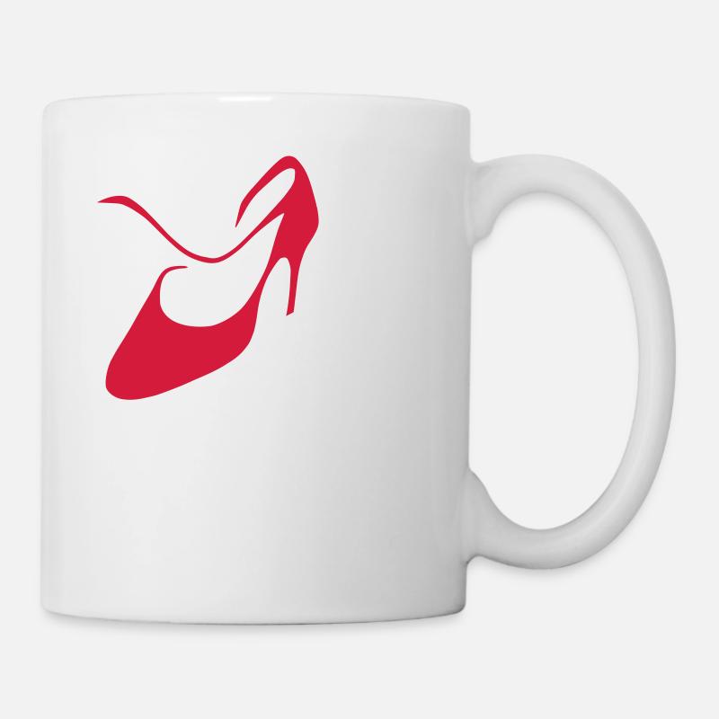 Tango Mode Féminine Chaussures de Danse – Sacs et - Mug blanc - blanc
