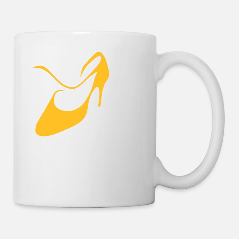 Tango Mode Féminine Chaussures de Danse – Sacs et - Mug blanc - blanc