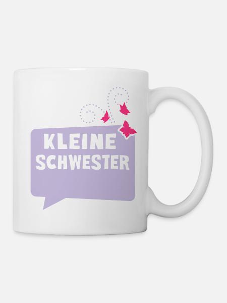 Little Sister - speech bubble - Mug - white