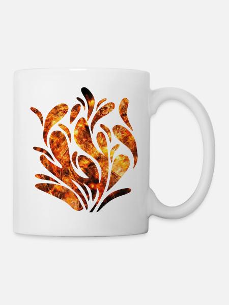gxp wutgesicht furyface - Tasse - Weiß