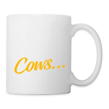 Farmer Shirt · Agriculture · J'aime les vaches - Mug blanc - blanc - Droite
