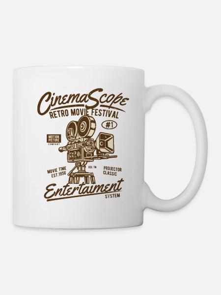 Cinema Scope - Mug blanc - blanc