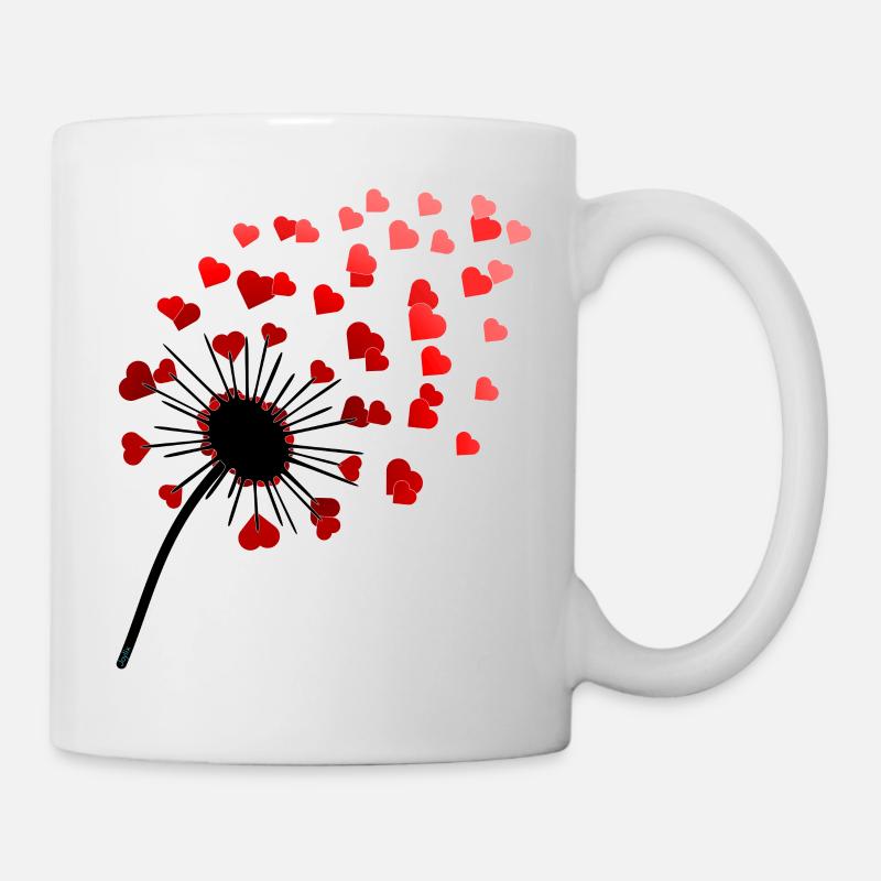 ... avec amour! - Mug blanc - blanc