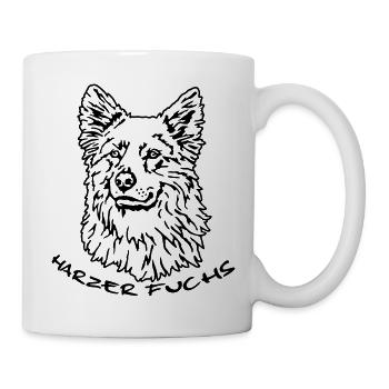 375 Harzer Fuchs - Tasse - Weiß - Rechts