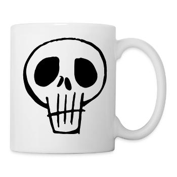 scull - Mug - white - Right