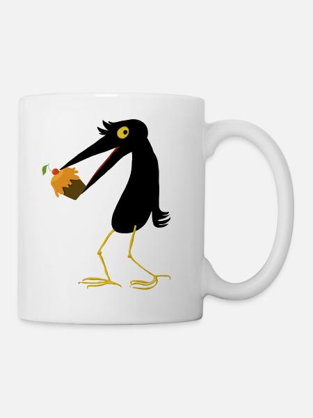 Kuchenvogel - Tasse - Weiß