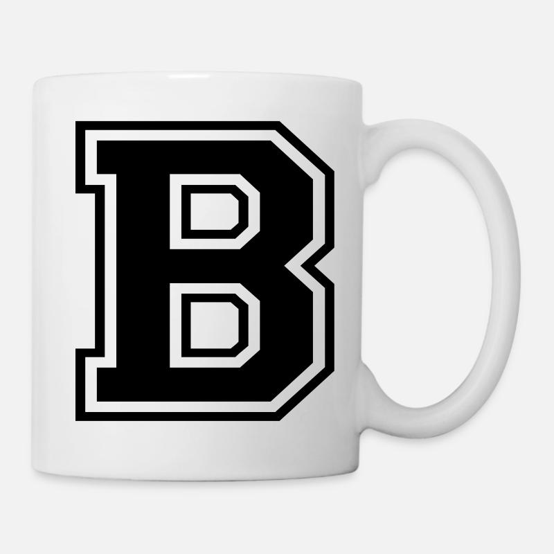 b - Tasse - Weiß