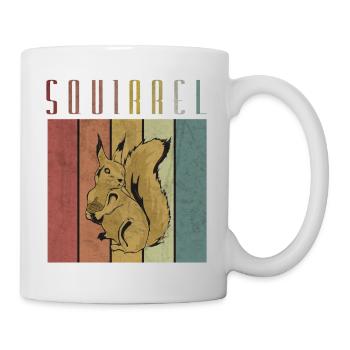 écureuil - Mug blanc - blanc - Droite