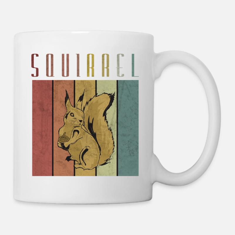 écureuil - Mug blanc - blanc