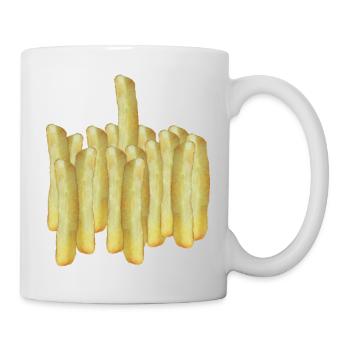 Frites One - Mug blanc - blanc - Droite