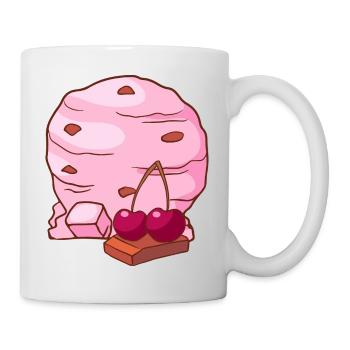 Cherry Ice Cream Ice Cream Ice Cream Ice Cream - Mug - white - Right
