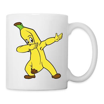 Dabbing Dab Banane - Mug blanc - blanc - Droite