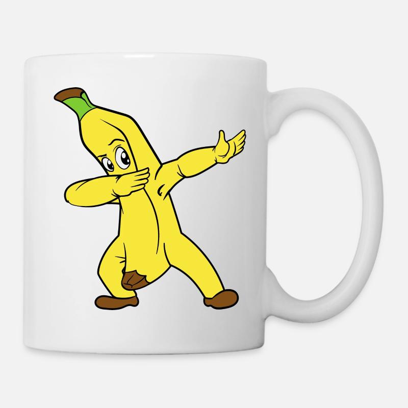 Dabbing Dab Banane - Tasse - Weiß