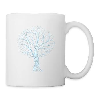 Arbre binaire - Mug blanc - blanc - Droite