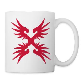 wing_cross_vec_1 de - Tasse - Weiß - Rechts