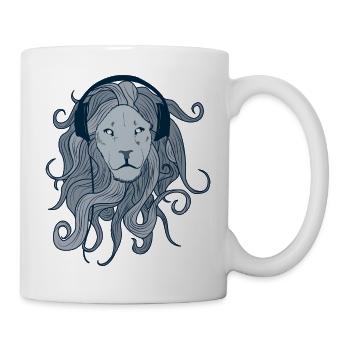 Lion - Tasse - Weiß - Rechts