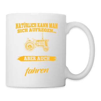 Tractor Shirt · Agriculture · Exciting - Mug - white - Right