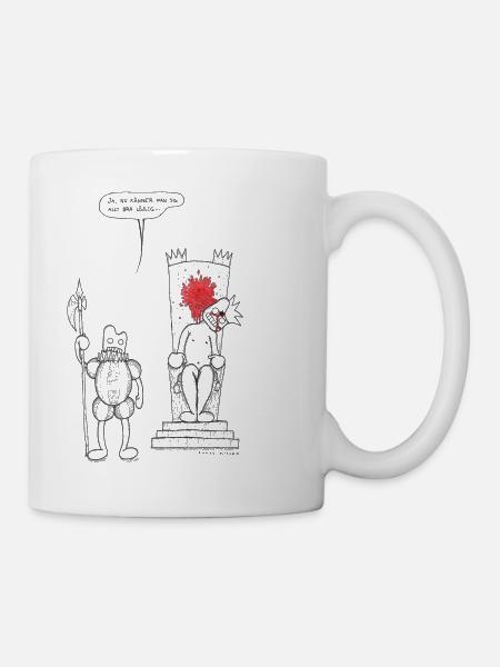 roi - Mug blanc - blanc