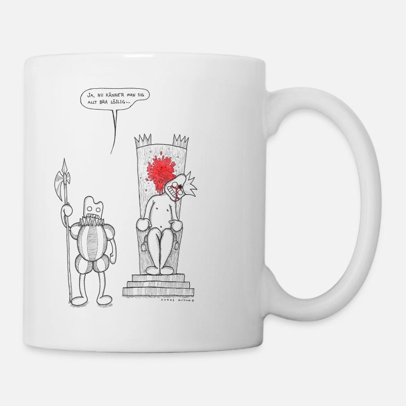 König - Tasse - Weiß