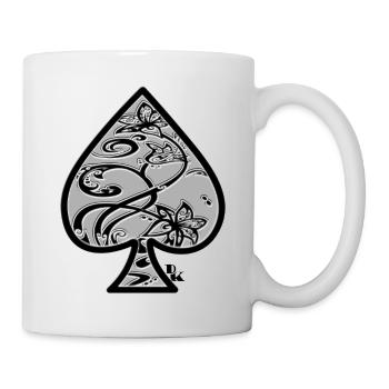 Ace of Spades by dk - Mug - white - Right