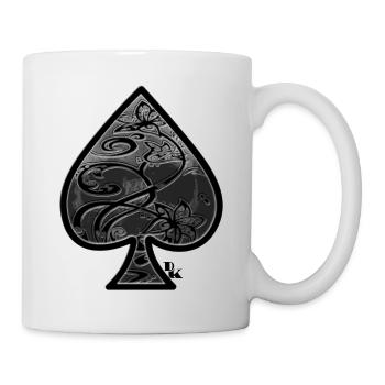 Ace of Spades by dk - Mug - white - Right