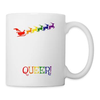 Noël Noël LGBT Gay Pride Queer - Mug blanc - blanc - Droite