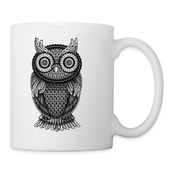 Owl Eagle Owl - Mug - white - Right