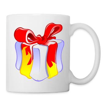 cadeau spécial de Noël - Mug blanc - blanc - Droite