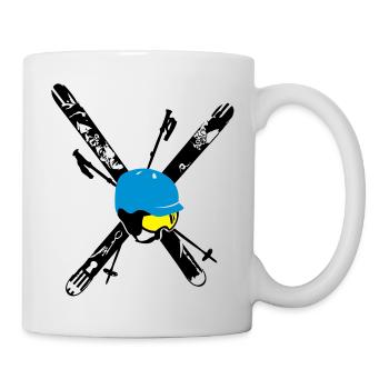 Free Ski Compilation - Mug - white - Right
