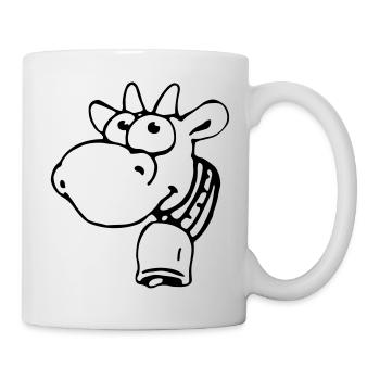 Cow - Mug - white - Right