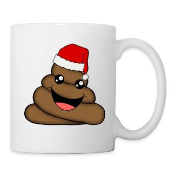 WEIHNACHTS-POOP - Tasse - Weiß - Rechts