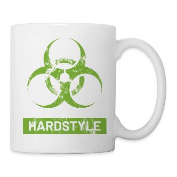 Hardstyle Biological Hazard Symbol - Gefahr - Tasse - Weiß - Rechts