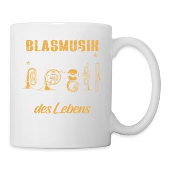 Musique de laiton Musicien Cadeau de musique · Goût - Mug blanc - blanc - Droite