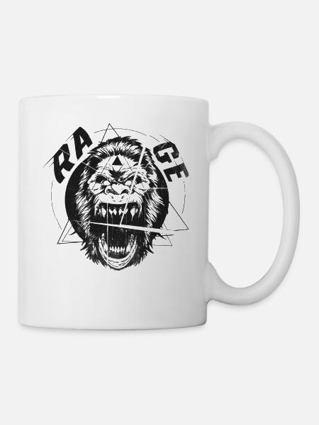 RAGE The King of the Apes - Tasse - Weiß