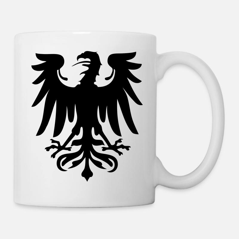 aigle symbole - Mug blanc - blanc