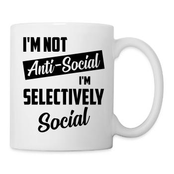 lustiges Zitat - Tasse - Weiß - Rechts