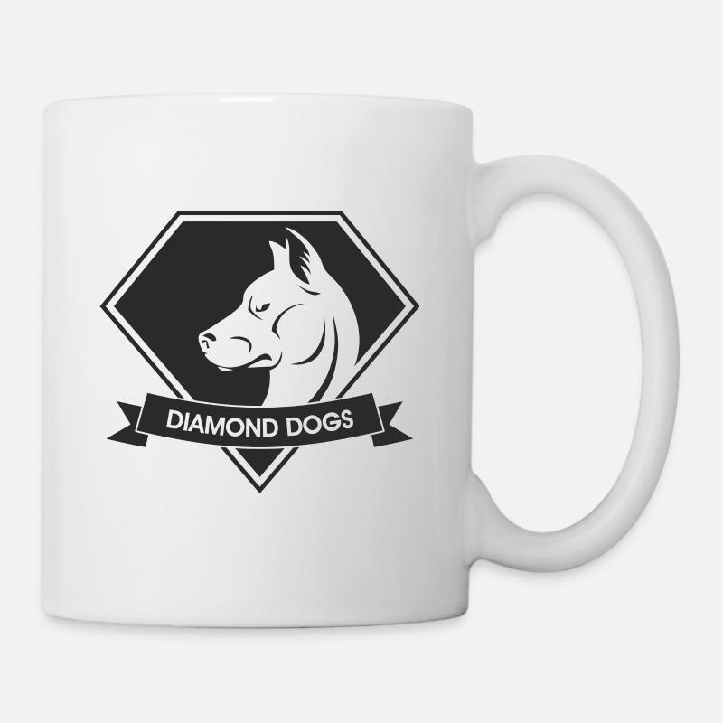 Diamond Dogs - Tasse - Weiß