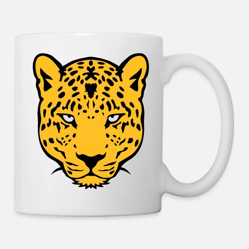 leopards animal sauvage 30 - Mug blanc - blanc