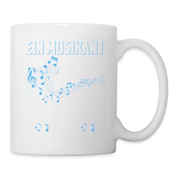 Blasmusik Musikant Geschenk · Volle Leistung - Tasse - Weiß - Rechts